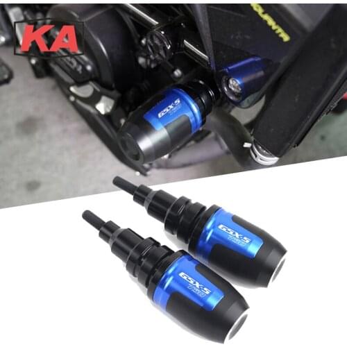 For SUZUKI GSX-S750 GSX S750 GSX-S 750 GSXS750 Motorcycle CNC Falling Protection Frame Slider Fairing Guard Crash Pad Protector