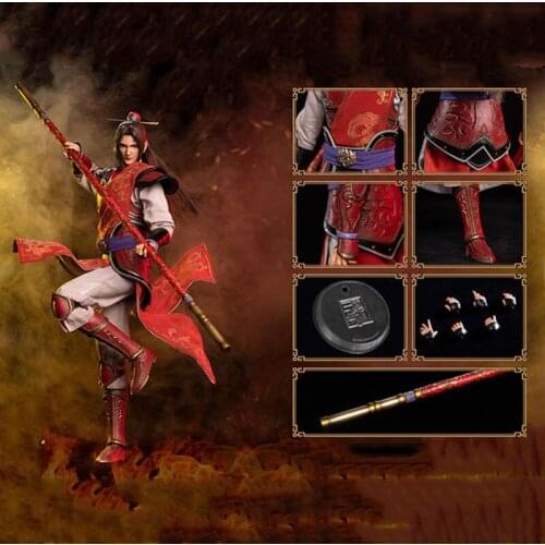 For Collection Three Kingdoms Zhou Yu GongJin Dynasty Historical Figure 1/6 Full Set Action Figure Toys for fans Holiday Gifts
