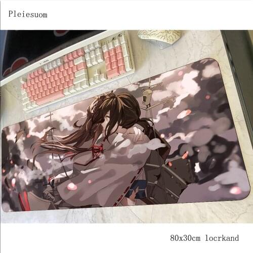 Kantai Collection mousepad cheapest Computer mouse mat gamer gamepad pc HD print gaming mousemat desk pad office padmouse