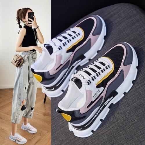 New Sneakers Comfort Summer Breathable Rhinestones Solid Slip on Walking Shoes Sports Casual Vulcanized Shoes Zapatos De Mujerdt