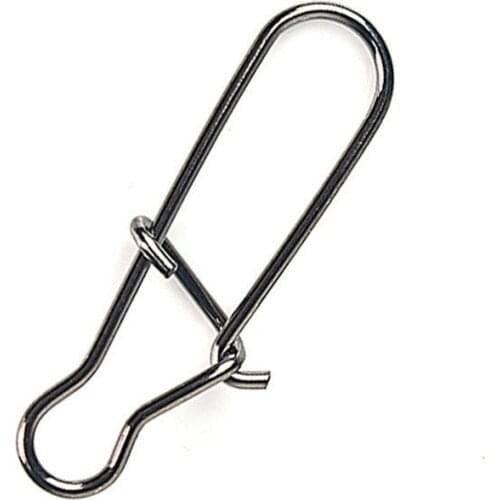 Wholesale By Bulk 1000-5000pcs SUS304 fishing snap Pin Connector Clip Lock Swivel Bait Lure link Fishing Accessories Tackles