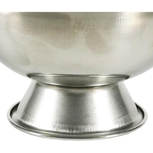 Durable Large Stainless Steel Mens Shaving Mug Cup Bowl For Soap Cream