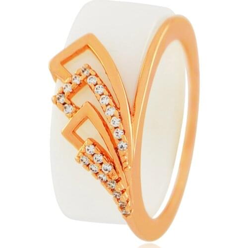 QSY-jewelry Rings With Cubic Zirkonia For Women