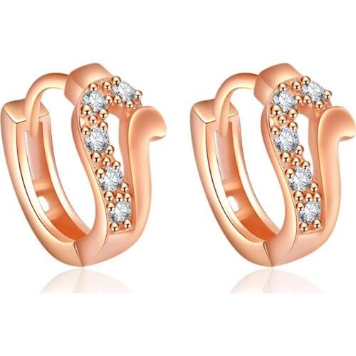 Similanka Women's Gold Earrings