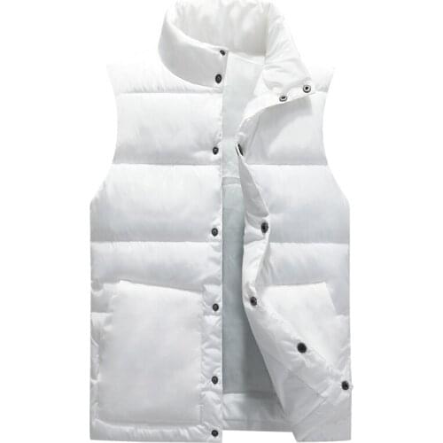 Vest Men New Stylish Spring Warm Sleeveless Winter Jacket Men Army Waistcoat Mens Vest Fashion Autumn Casual Coats Plus Size 4XL