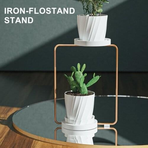 1Pc Nordic Minimalist Desktop Resin Fleshy Thick Plastic Flower Pot Potted Decorative Flower Pot For Garden Office Desktop Decor