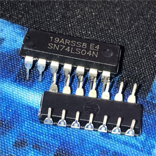 10PCS/LOT SN74LS04N DIP14 SN74LS04 DIP 74LS04N 74LS04 DIP-14 HD74LS04P new and original IC In Stock