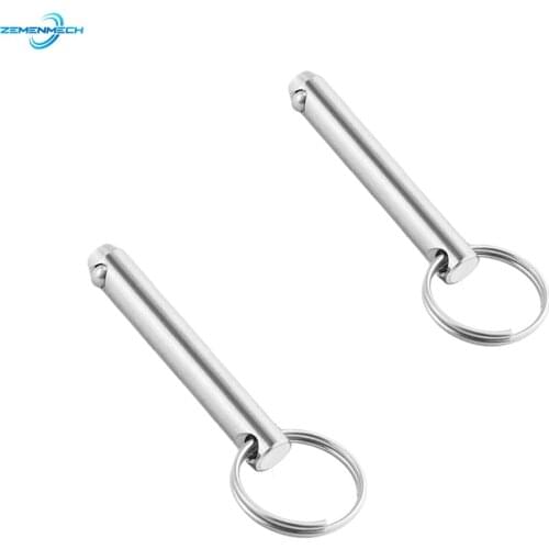 2PCS 12*80mm Quick Release Ball Pin for Boat Bimini Top Deck Hinge Marine Hardware Boat Accessories 316 Stainless Steel Yacht