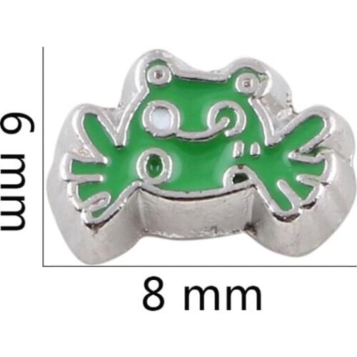 20Pcs/lot Crab Floating Charms Hand-made DIY for Glass Lockets