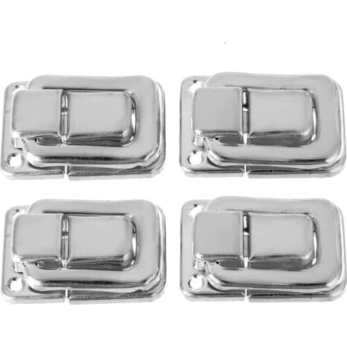 4pcs Fastener Toggle Lock Latch Catches for Suitcase Case Boxes Chests Trunk Door Tools