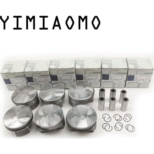 A 272 030 06 18 Piston Assembly Φ92.9mm STD For Benz (hybrid gas-electricity) M272 3.5L R171 SLK350 R230 W221 S400L A2720300218