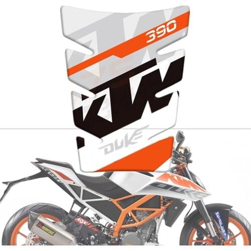 DUKE390 RC390 Motorcycle Accessories 3D Fuel Tank Protection Guard Decal Sticker FOR KTM DUKE 390 RC 390 2014-2018