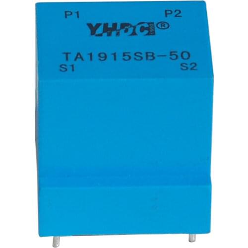 Free shipping YHDC TA1915SB-05/10/50 0.5A/1A/5A 1.25mA/1.5mA/2.5mA PCB Welding Linearity 0.1 Current Transformer Voltage 720V