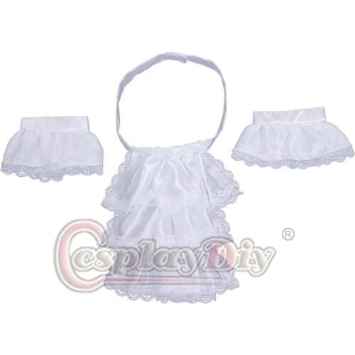 Cosplaydiy Medieval Rococo Victorian Detachable Collar Jabot Wrist Cuff Adult 18th Jabot Tie Cuff Props L320