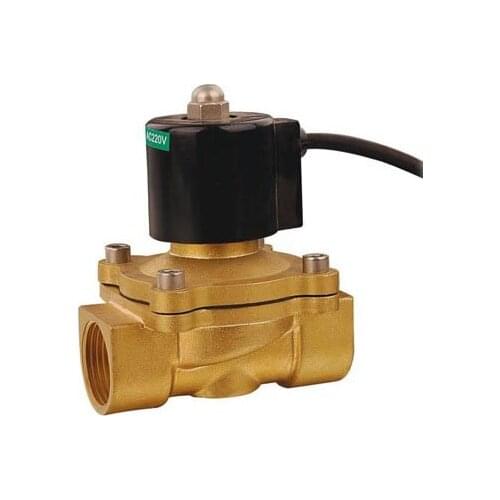 Free Shipping G1/2'' IP68 Under Water Solenoid Valve Waterproof Type Brass 2W160-15-G Standard Voltages 5pcs Per Lot