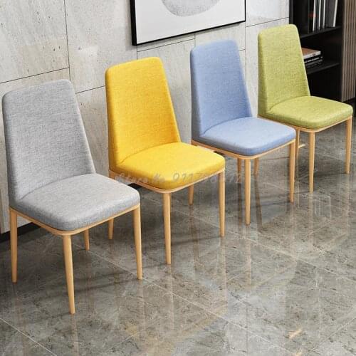 European-style home dining chair back chair simple chair dining table chair desk office chair mahjong chair nail makeup computer