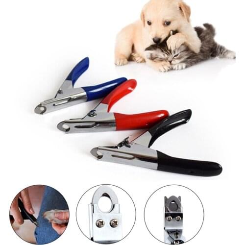 Nail Clippers Dog Cat Professional Stainless Steel Claw Trimmer Pet Puppy Toe Grooming Scissor Animal Nails Cutter Clipper Tool