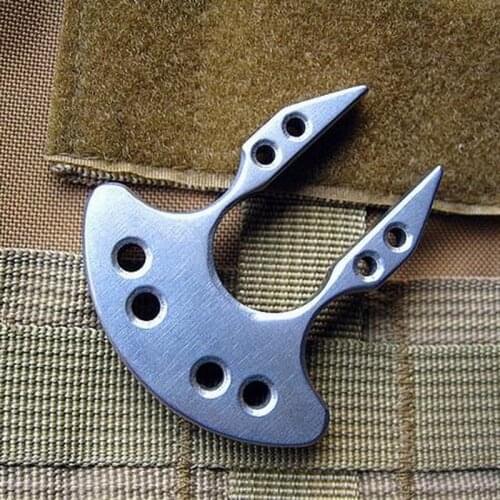 Outdoor EDC Multi-Function Tool, Stainless Steel Keychain Pendant