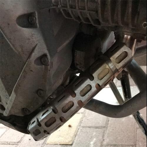 Motorcycle Accessories for BMW R1250GS ADV R1200GS Water - cooled adventure muffler Protective cover Modified exhaust armor