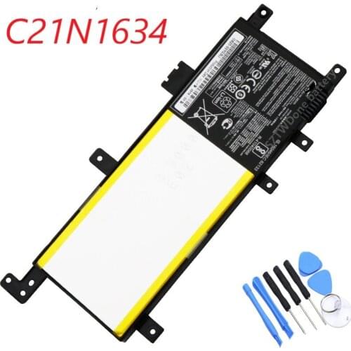 New original 7.6V 38Wh C21N1634 laptop battery for Asus Vivobook R542UR R542UR-GQ378T