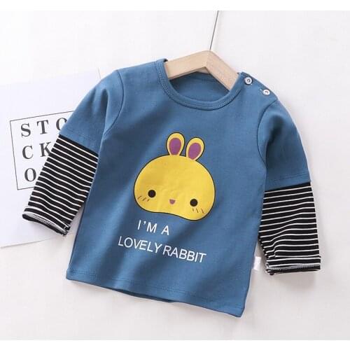 Teen Girls Clothing Fall Boutique Outfits Baby Girl Toddler Boy Clothes Children Casual Top Infant Kid Cotton Graphic T Shirts
