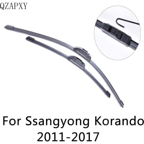 Front Wipers For Ssangyong Korando from 2011 2012 2013 2014 2015 2016 2017 Windscreen wiper Wholesale Car Accessories