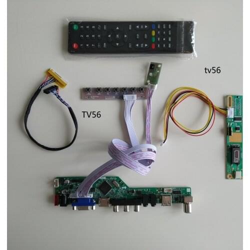 LCD LED AUDIO TV HDMI-compatible USB VGA AV 1 CCFL lamps card Controller driver Board For LTN154AT07 1280X800 15.4" monitor