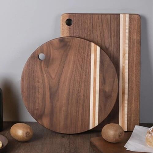 Black Walnut Cutting Board Blocks Trays Chopping Board Plates Dishes Storage