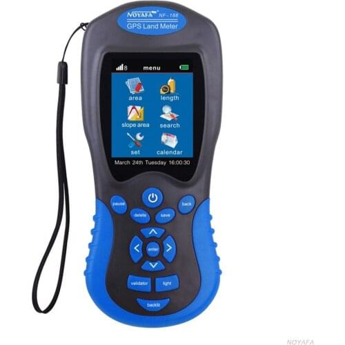 Noyafa handheld GPS Test Devices Land Measuring Instrument method Manual and automatic