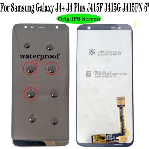 Shyueda 100% Orig New 6" For Samsung Galaxy J4+ J4 Plus J415F J415G J415FN LCD Display Touch Screen Digitizer +Tool +Adhesive