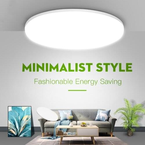 Modern LED Ceiling Light 220VCeiling Lights12/15/18/20/30/50W Motion Sensor Lamp for Living Room Kitchen Bedroom Balcony Dining