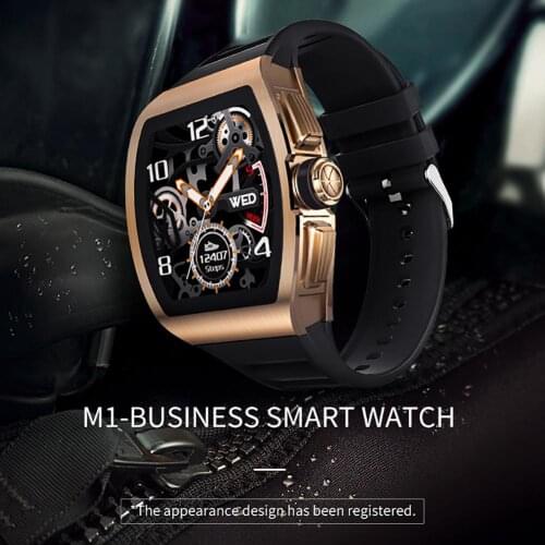 Sports Watch M1 Full Touch Smart Watch Sports Heart Rate Blood Pressure Bluetooth Adult Business Fashion IP68 Waterproof Watch