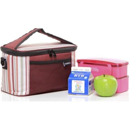 Thermal Cooler Bag For Food 23*15*15cm Bolsa Leisure Cooler Bag Lunch Bag For Food Fruit Seafood Steak Insulation