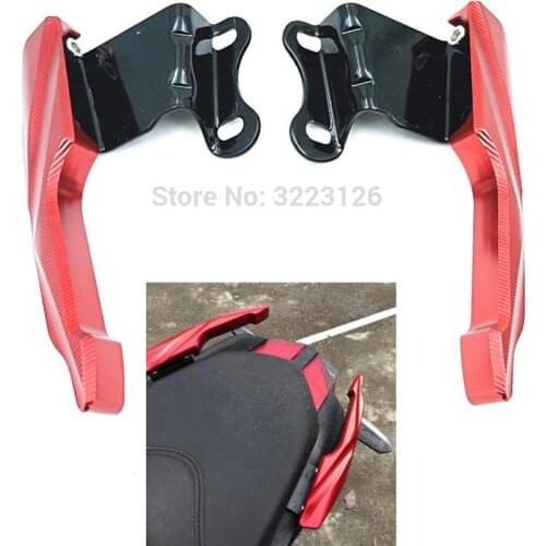 For honda CB190R CBF190R 2015-2018 CNC rear armrest Passenger Grab Rails Rear passenger Arm Rests