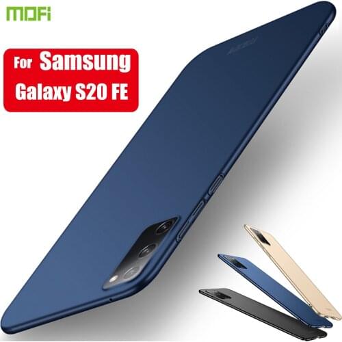 MOFi Hard Matte Case for Samsung Galaxy S20 FE Back Cover Full Protection Hard PC Fundas Phone Cases Shell For Galaxy S20 FE