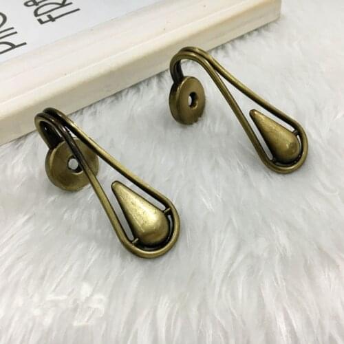 1Pair Simple Curtain Hooks Wall Tie Back Tassel Brush Holder Curtain Accessories Hanging Ball Holdback Coat Hat Cap Hook Decor