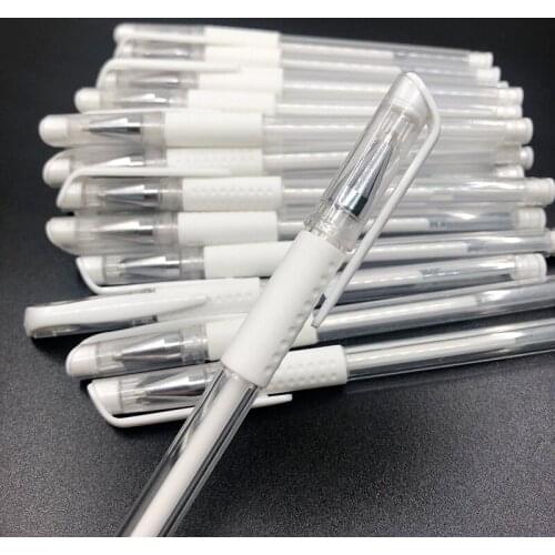 1pc White Eyebrow Marker Pen Tattoo Accessories Microblading Pen Tattoo Surgical Skin Marker Pen for Permanent Makeup Supplies