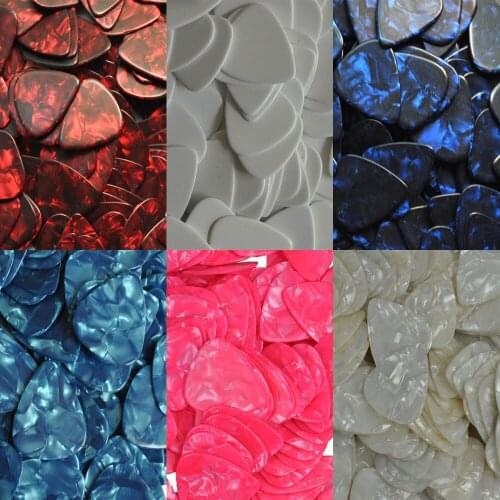 Lots of 100Pcs New Extra Heavy 1.5mm Blank Celluloid Guitar Picks Plectrums for Electric Guitar