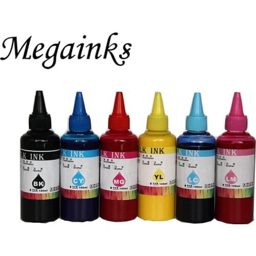 6color*100ml IC05 Pigment ink For Epson PM-3300C PM-3500C PM-3700C PM-720C PM-780C PM-780CS PM-870C PM-880C PM-890C printer