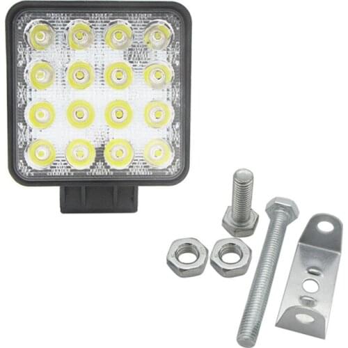 Promotion! 48W 6000k LED Spot Beam Square Work Lights Lamp Tractor SUV Truck 4WD 12V 24V