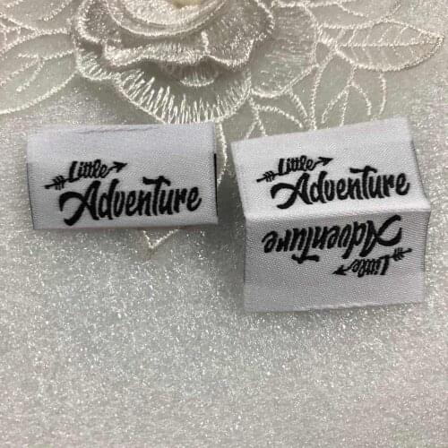Free Shipping Customized (1000pcs/lot) Main Woven Labels For Garment Clothing Tags
