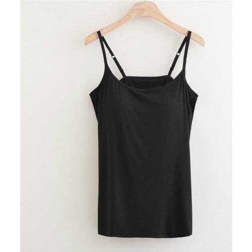 Summer Sexy Camisoles Women Top Sleeveless Camis Sexy Slim Lady Tank Tops Strap Fashion Backless Camisole With Chest Pad