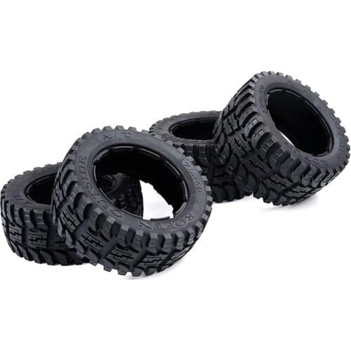 Front and Rear All-terrain Tyre Skin 4pcs/Kit (Gen.2) Fit for 1/5 HPI ROVAN ROFUN KM GTB TS BAJA 5B