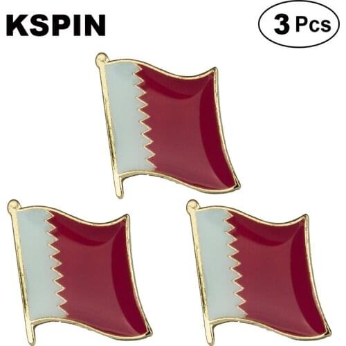 Qatar Lapel Pin Brooches Pins Flag badge Brooch Badges