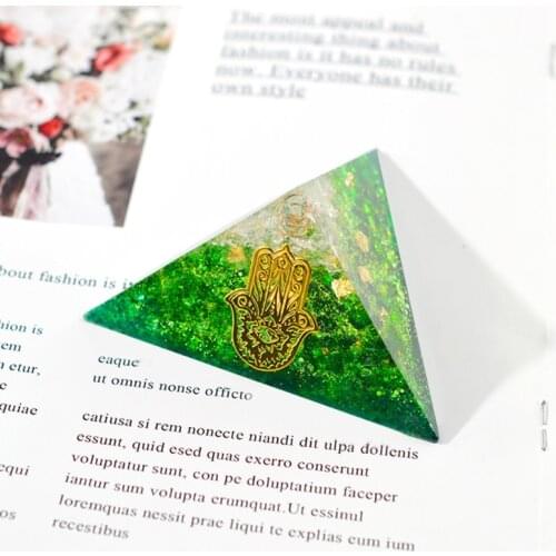 13MC Pyramid Resin Mold Silicon Pyramid Shape Silicone Mold Trigone DIY Silicone Mold Pyramid Resin Silicon Mold Craft Tools