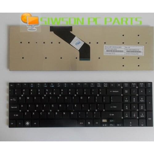 Laptop Keyboard US Replacement for Packard bell Easynote LV11HC LV44HC TS13HR P5WS0 TS13SB Black