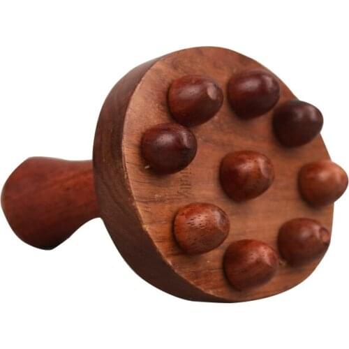 Meridian massage foot massager wooden roller type plantar acupoints rub row wooden feet solid wood home