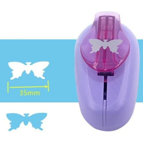 New 1.5“/35mm Butterfly Shaped Puncher Paper Punches Cutter Punch For Scrapbooking Greeting Card Handmade Scrapbook Furador Eva
