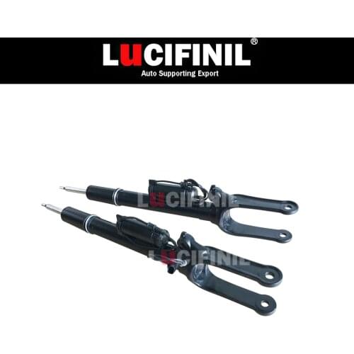 LuCIFINIL 2pcs Mercedes W164 ML GL Front Shock Absorber With Sensor Suspension Spring Ride 1643206113