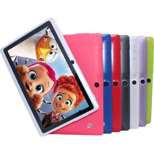 New Arrival Flash Double 11 Sales Q88 Cheapest Kids Tablet Pc 7 Inch Android 4.4 Allwinner A33 Quad Core